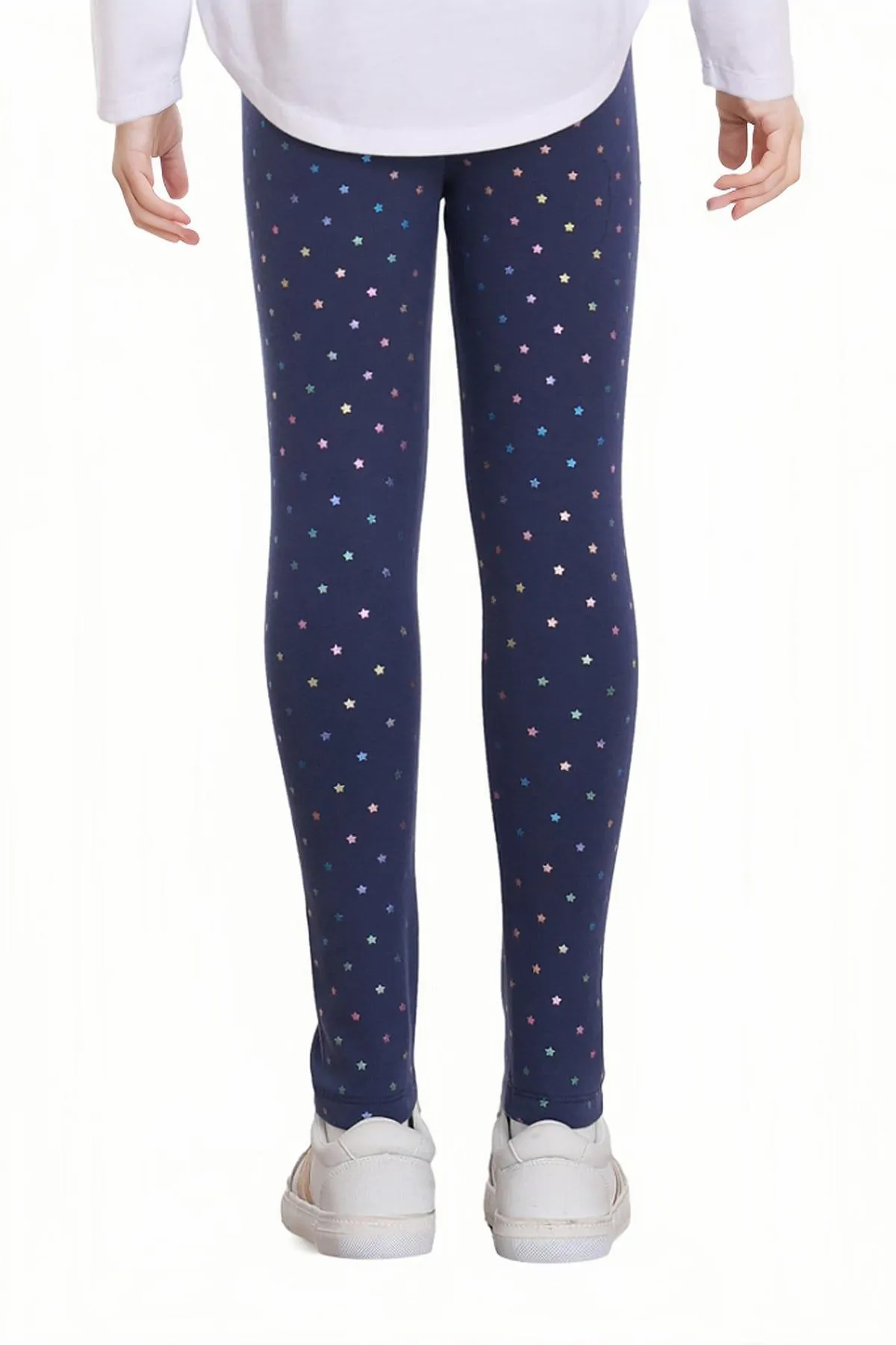 Calza Niña Mini Print Azul