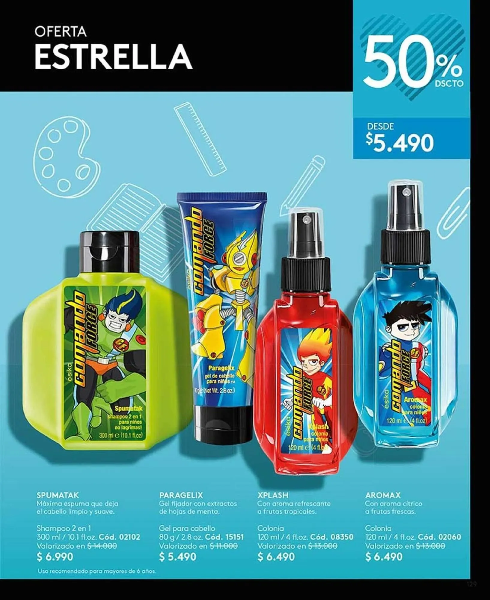 Catálogo de Catálogo Ésika 25 de marzo al 31 de diciembre 2025 - Página 129