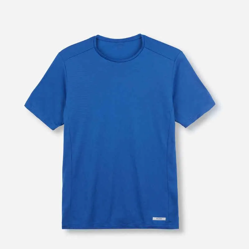 POLERA RUNNING HOMBRE DRY AZUL