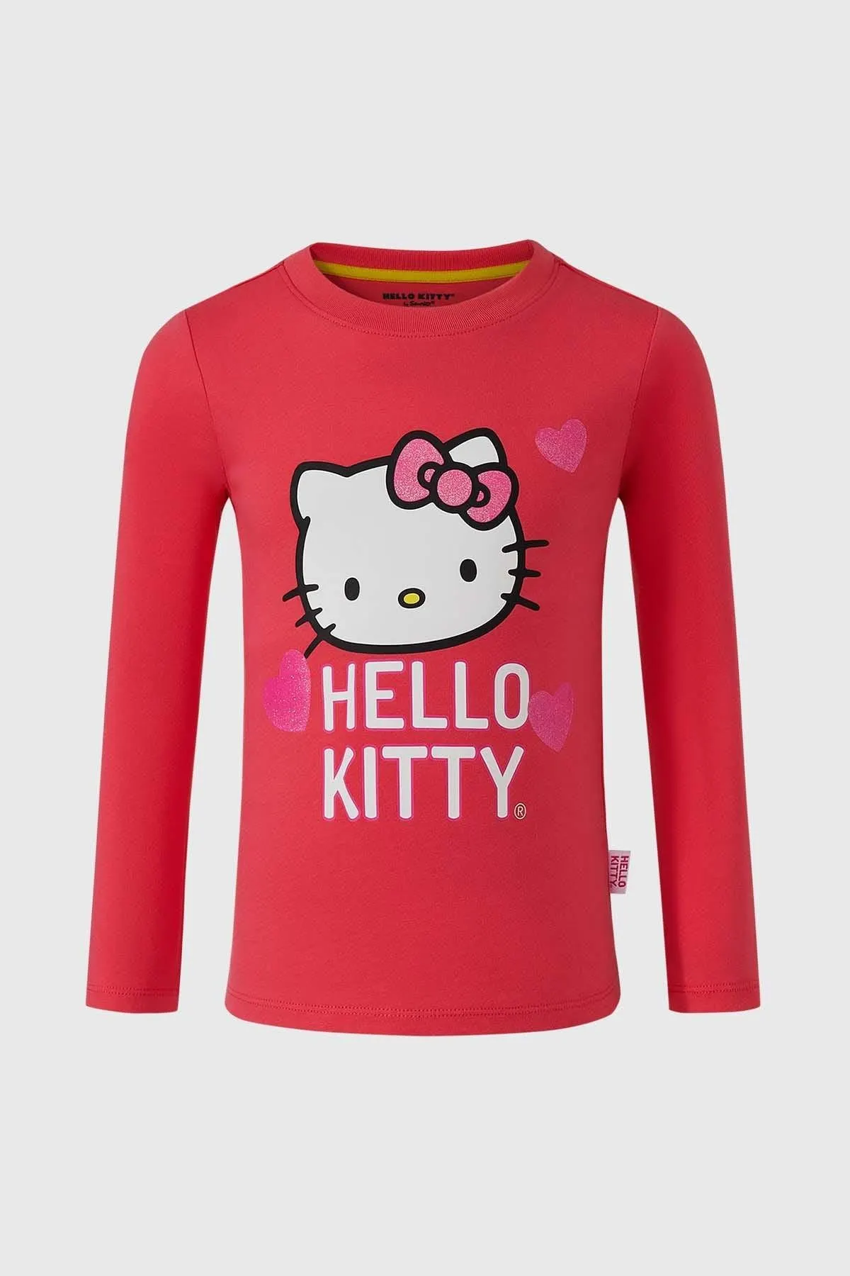 Polera Niña Hello Kitty Fucsia