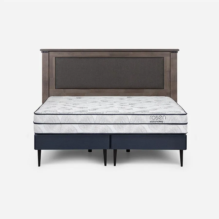 Cama Autonomy Sky King + Respaldo New Ray