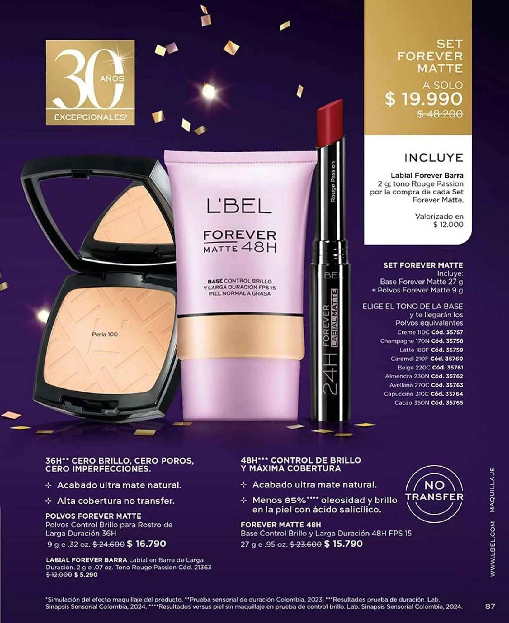 Catálogo de Catálogo L'Bel 4 de febrero al 28 de febrero 2025 - Página 87