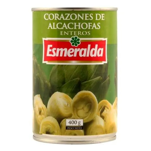 Alcachofa Esmeralda Corazón Lata 400 gr