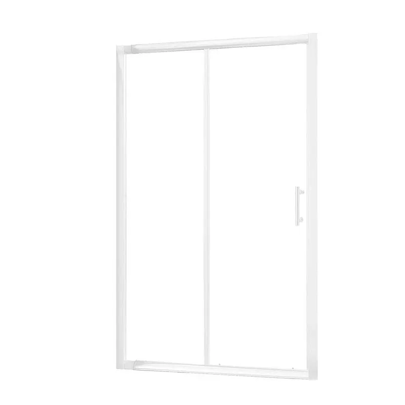 Mampara Ducha Ajustable 150 - 170 x 190 cm Blanco