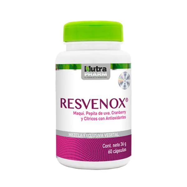 Resvenox x 60 cápsulas - Nutrapharm