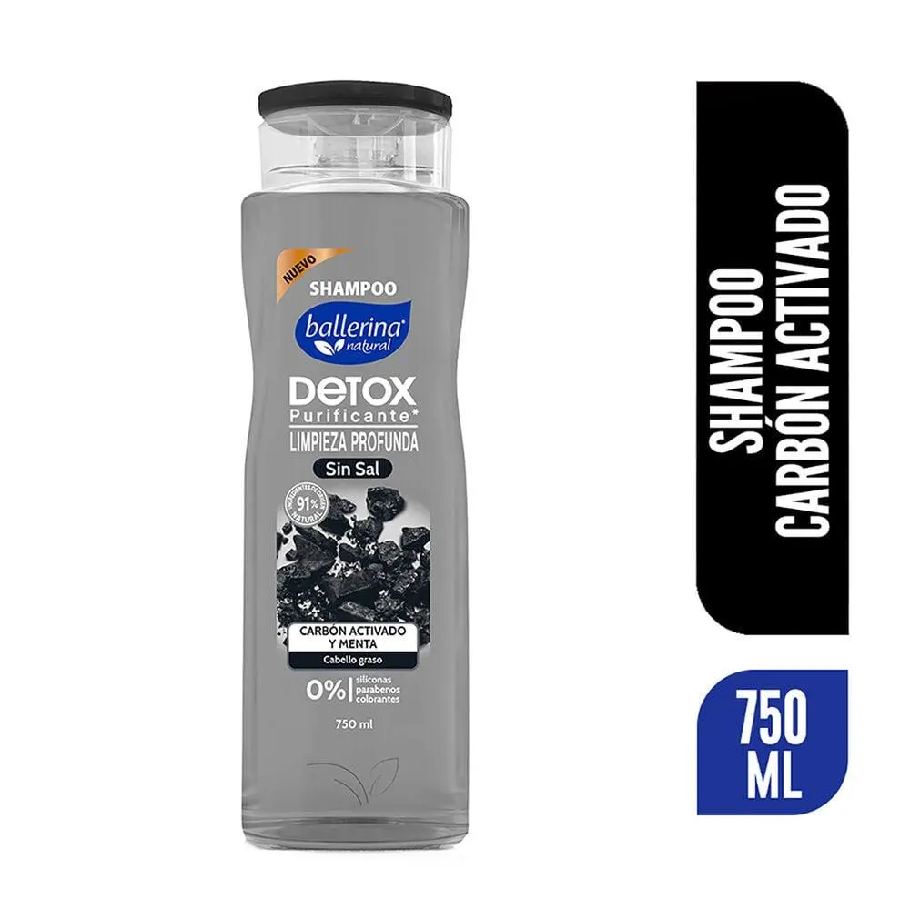 Shampoo Detox Carbon 750 ml