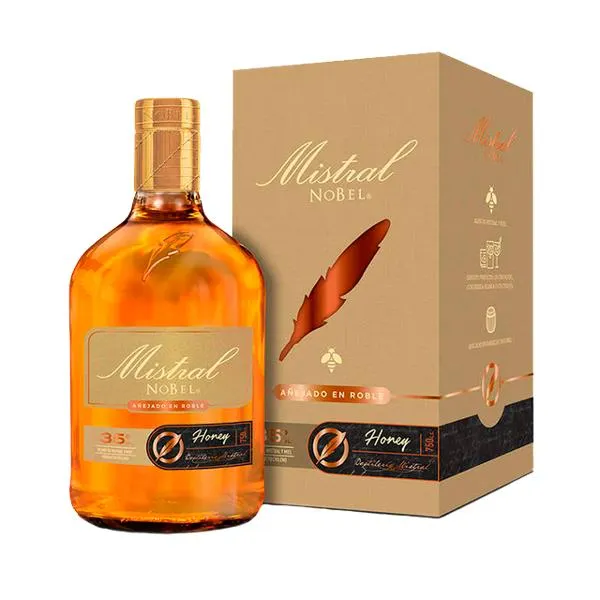 Pisco Mistral Honey Botella 750cc | Liquidos.cl