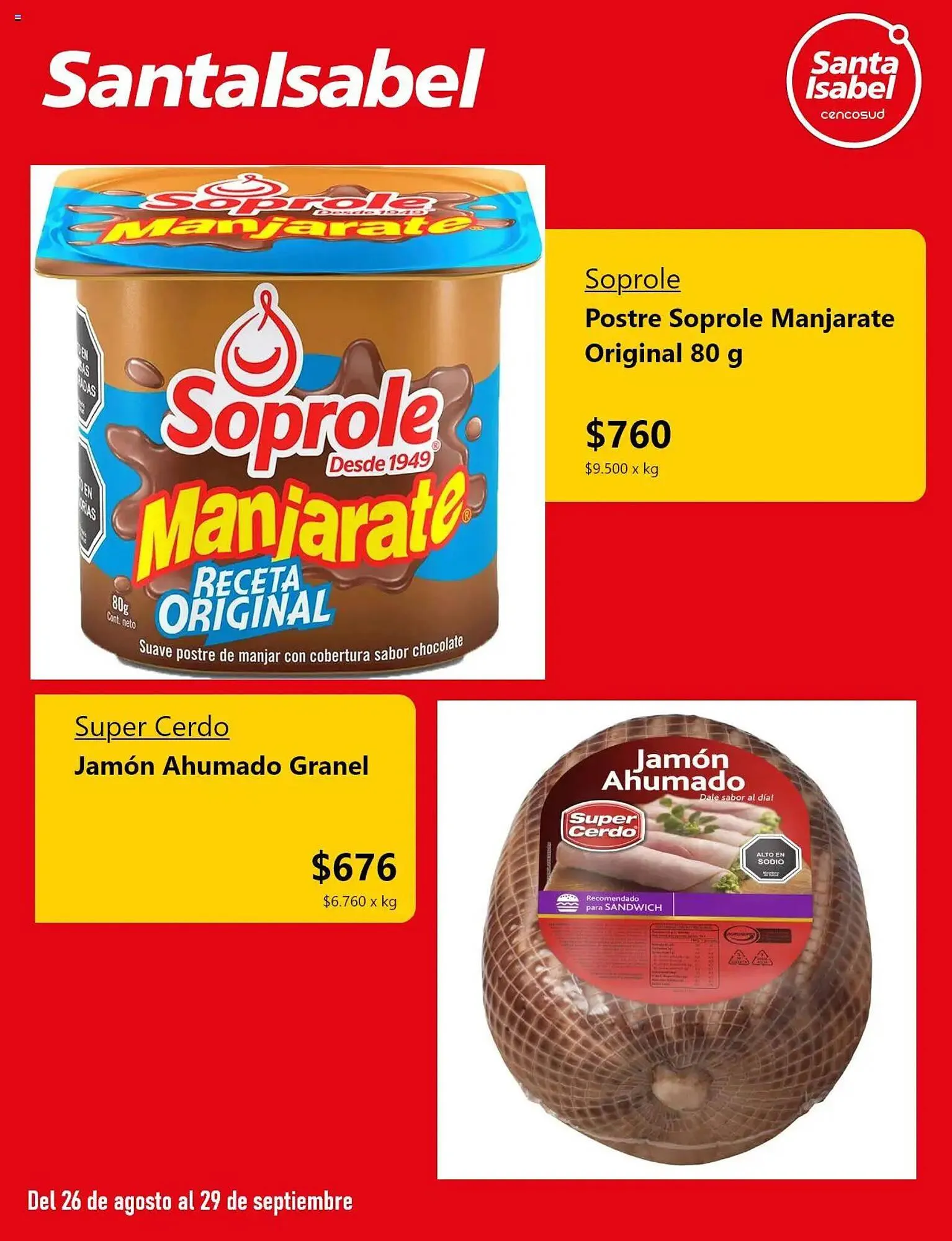 Catálogo de Catálogo Santa Isabel 22 de septiembre al 1 de octubre 2025 - Página 4