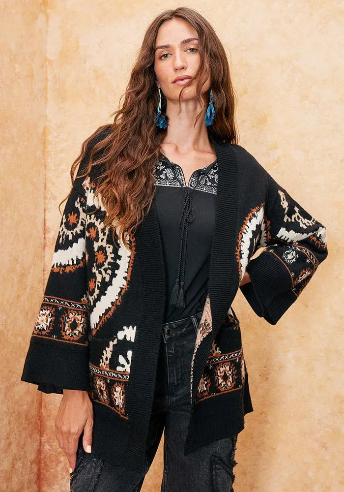 Chaleco Tejido En Jacquard