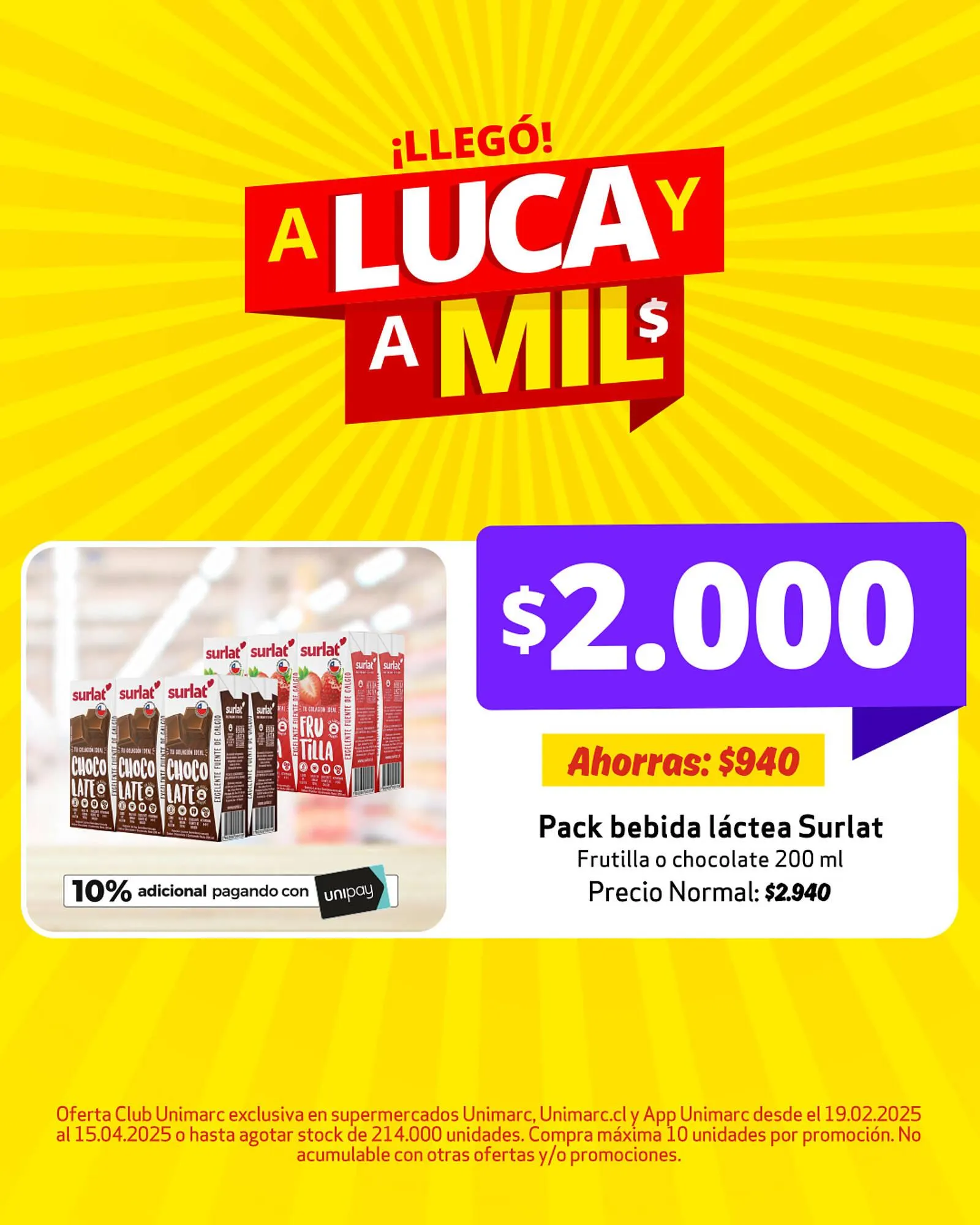 Catálogo de Catálogo Unimarc 19 de febrero al 15 de abril 2025 - Página 3