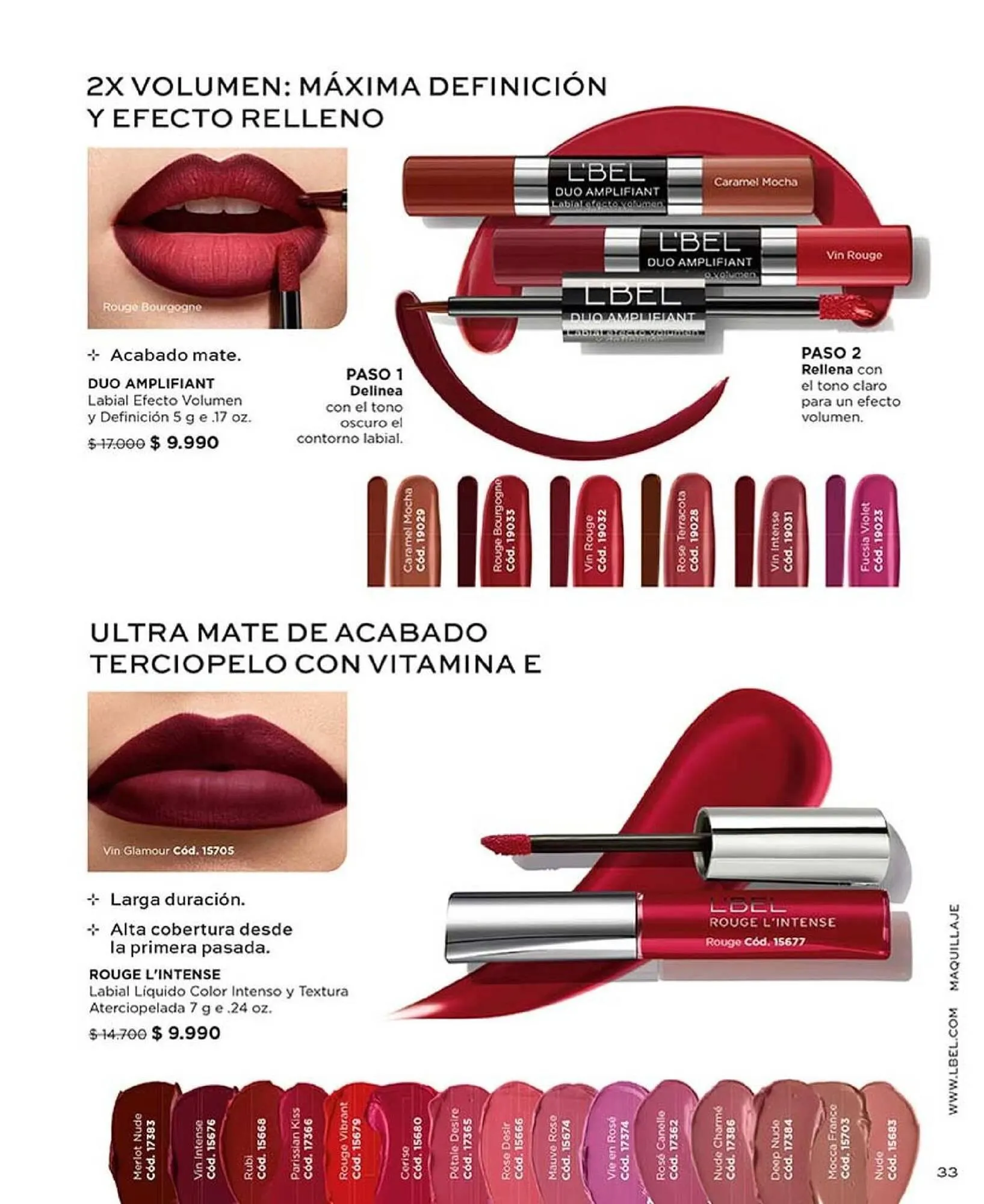 Catálogo de Catálogo L'Bel 6 de octubre al 31 de octubre 2025 - Página 33