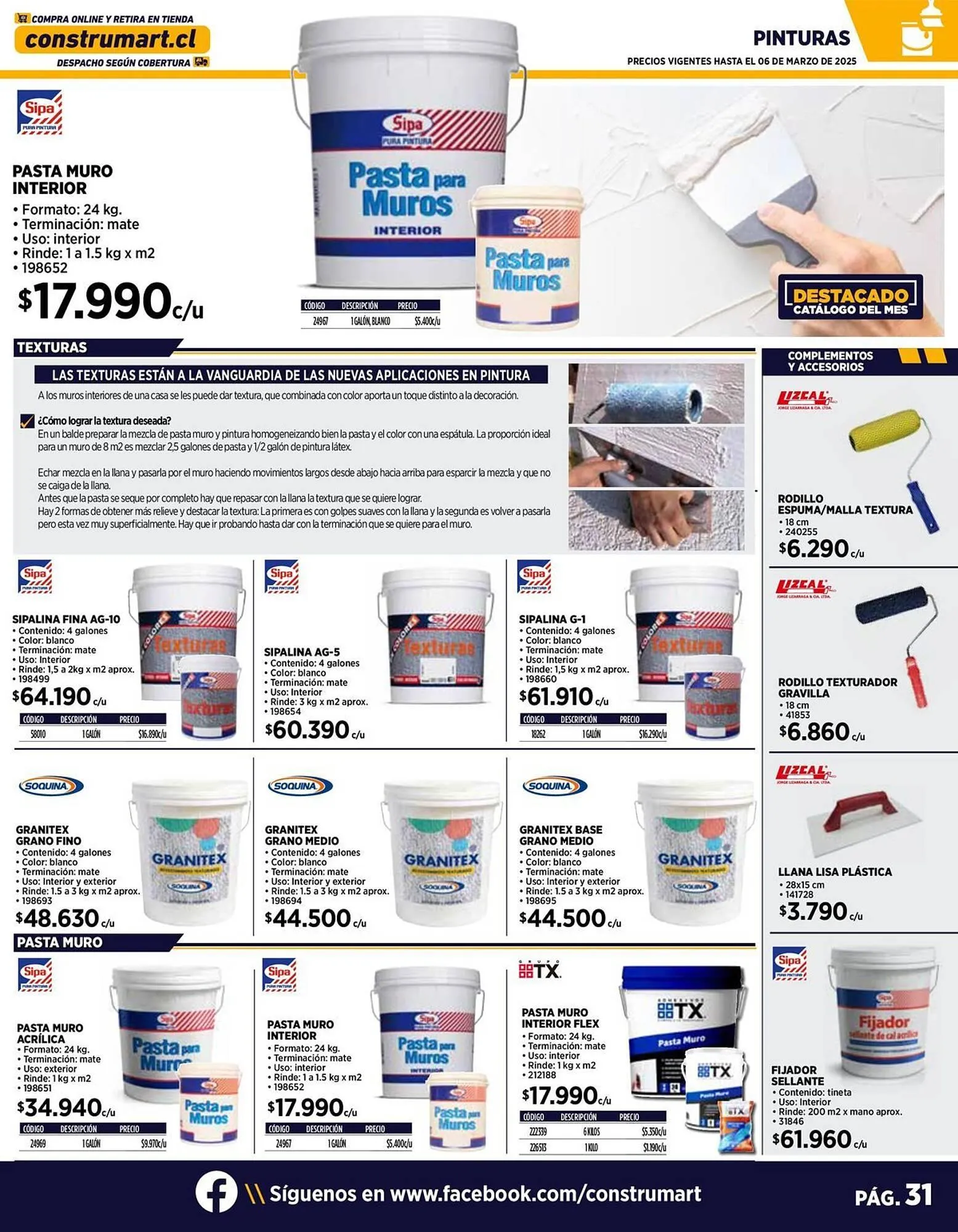 Catálogo de Catálogo Construmart 3 de marzo al 23 de marzo 2025 - Página 31