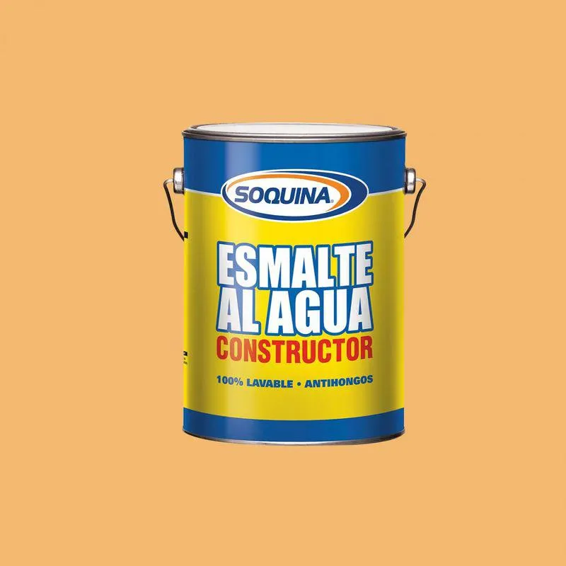 Esmalte al agua Constructor 1 gl Melón Satinado