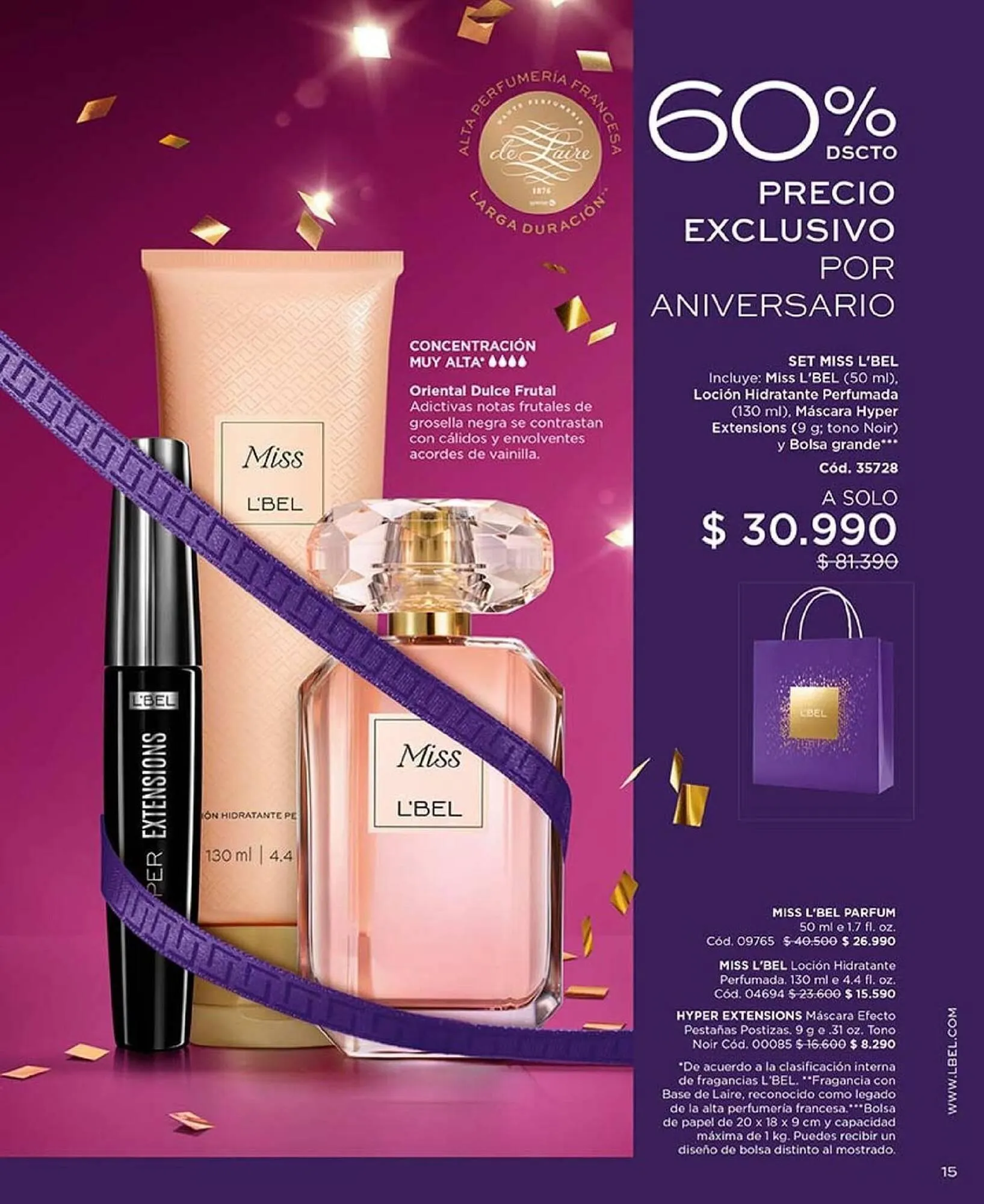 Catálogo de Catálogo L'Bel 8 de abril al 30 de abril 2025 - Página 15