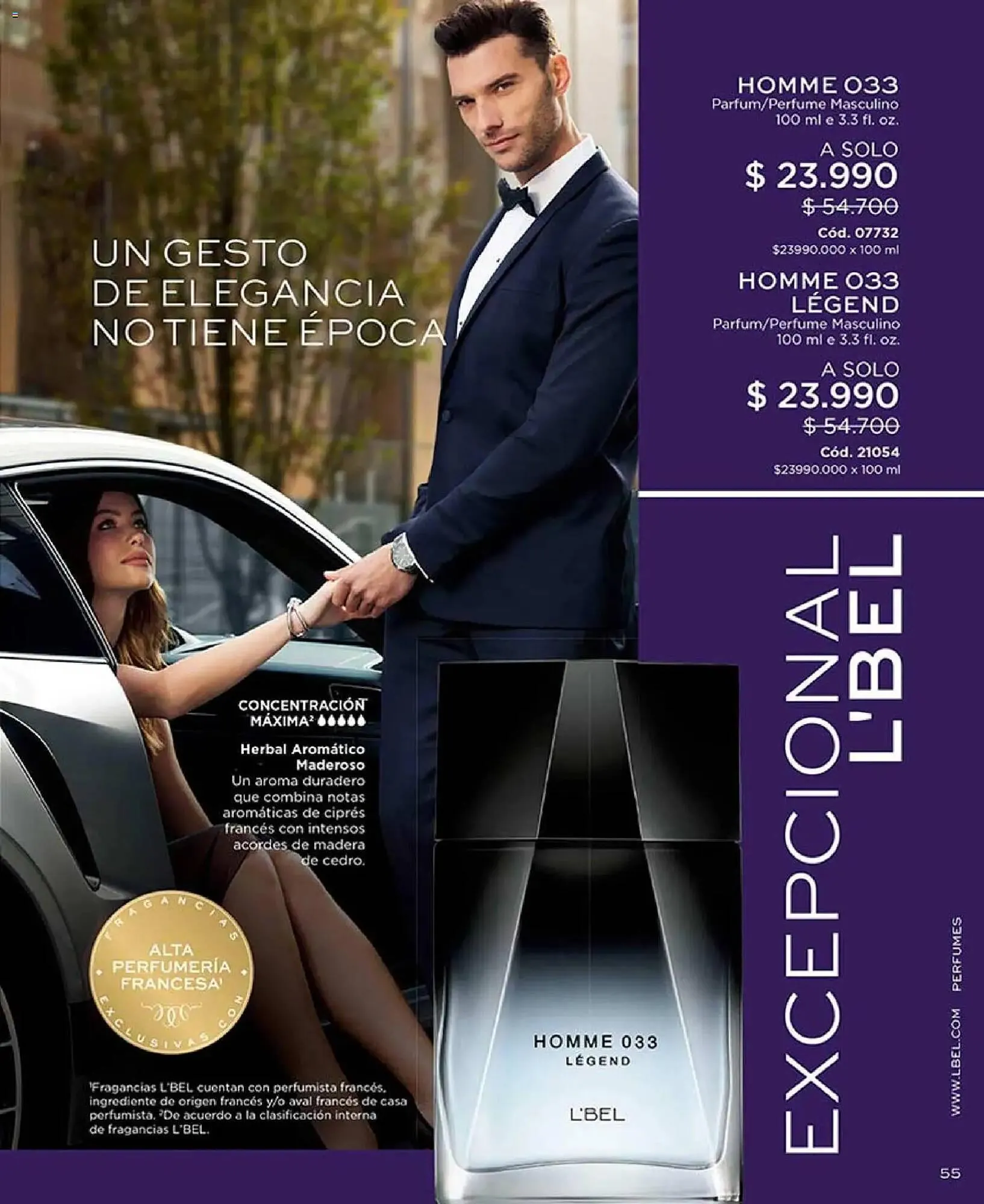 Catálogo de Catálogo L'Bel 18 de marzo al 31 de mayo 2026 - Página 55