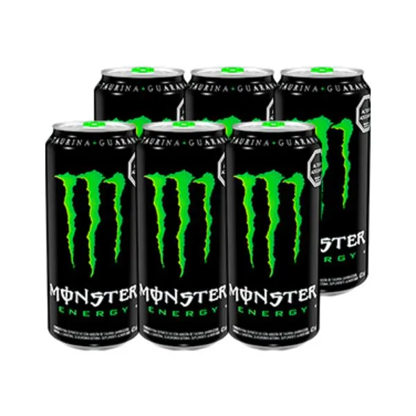Monster Energy Regular 473 CC x6 | Liquidos.cl