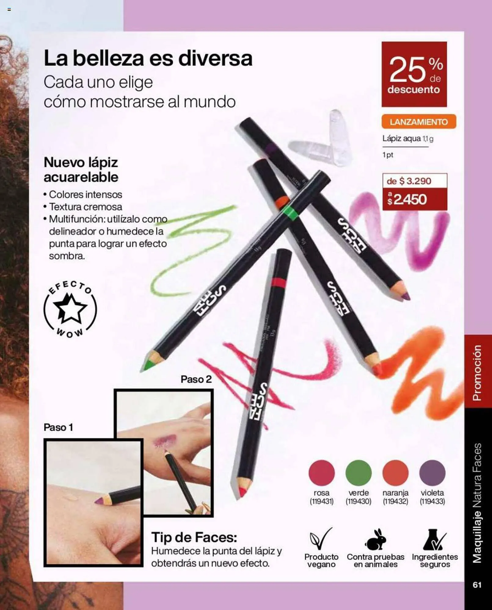 Catálogo de Catálogo Natura 1 de julio al 31 de octubre 2023 - Página 61