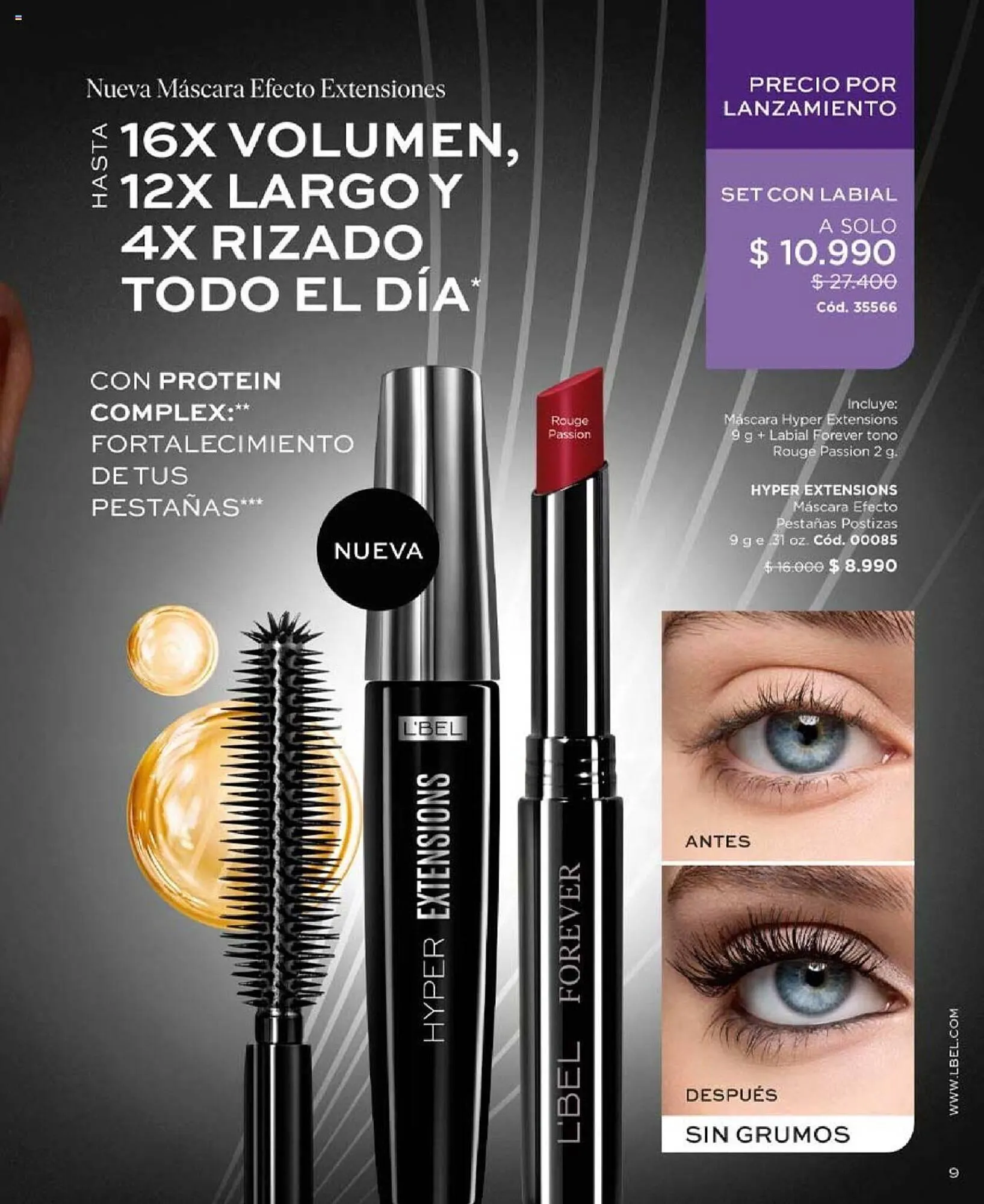 Catálogo de Catálogo L'Bel 16 de agosto al 16 de septiembre 2024 - Página 9