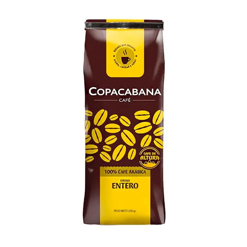 Café Grano Entero Copacabana 250 Grs