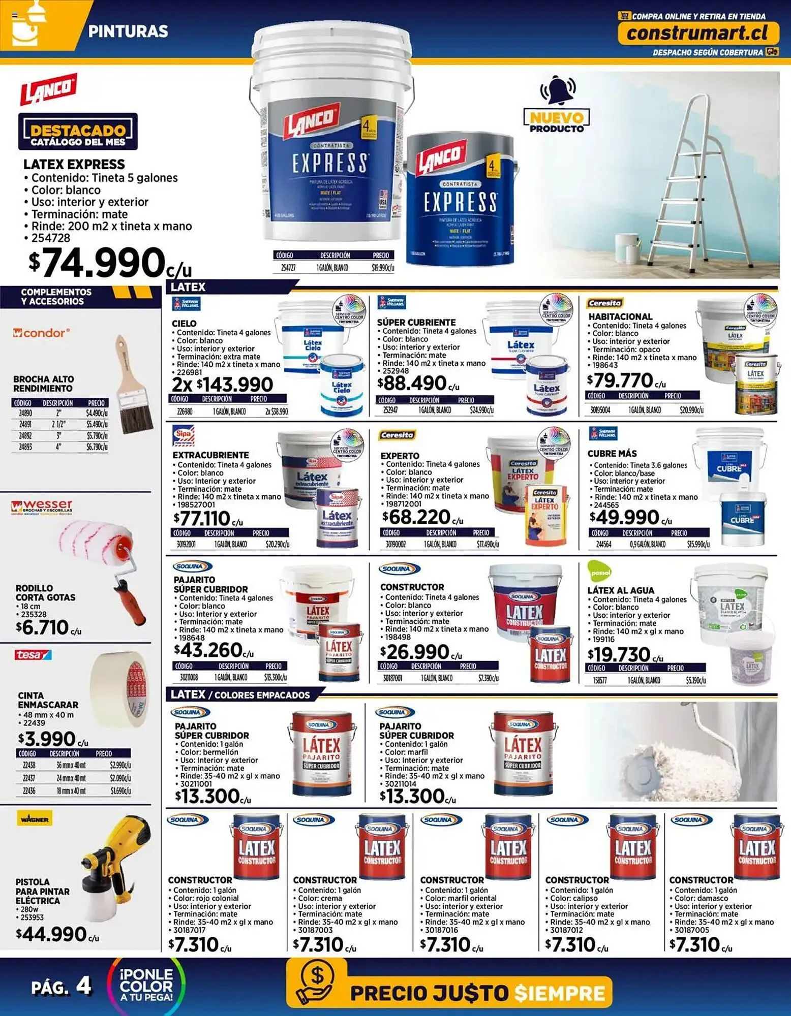 Catálogo de Catálogo Construmart 2 de septiembre al 1 de octubre 2025 - Página 4