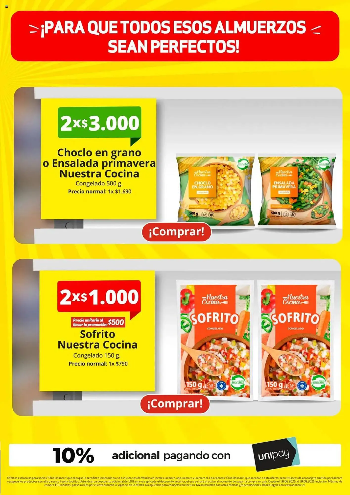 Catálogo de Catálogo Unimarc 18 de junio al 19 de agosto 2025 - Página 21