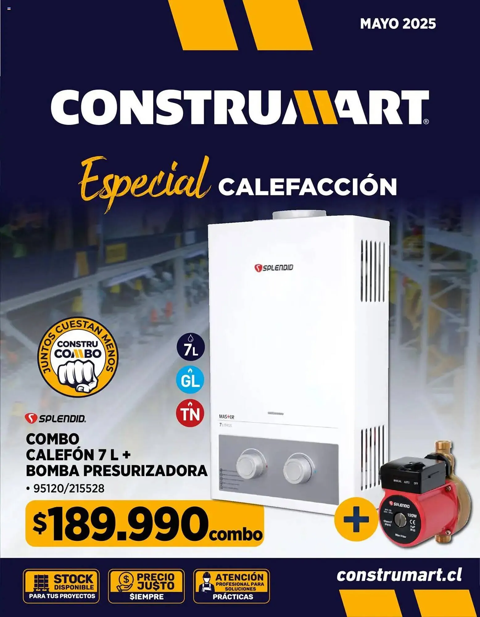 Catálogo de Catálogo Construmart 1 de mayo al 31 de mayo 2025 - Página 1