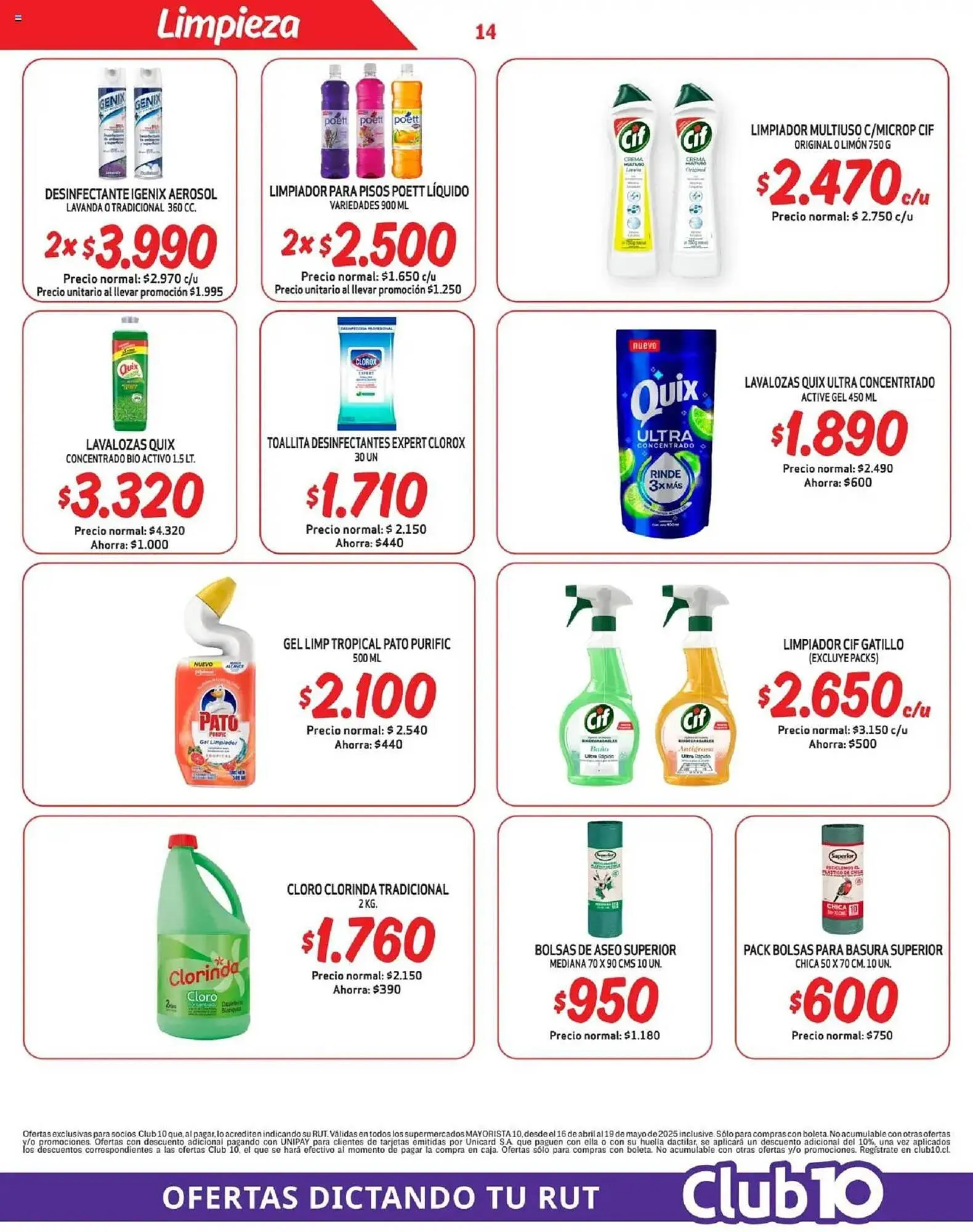 Catálogo de Catálogo Mayorista 10 16 de abril al 19 de mayo 2025 - Página 14