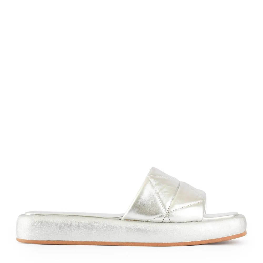 Arielle Sandalia Plateado