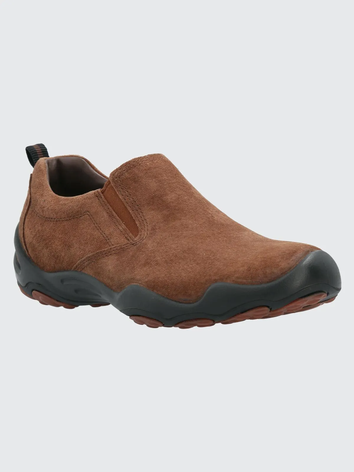 Slip On Cuero Hombre Waterproof Stark Café Hush