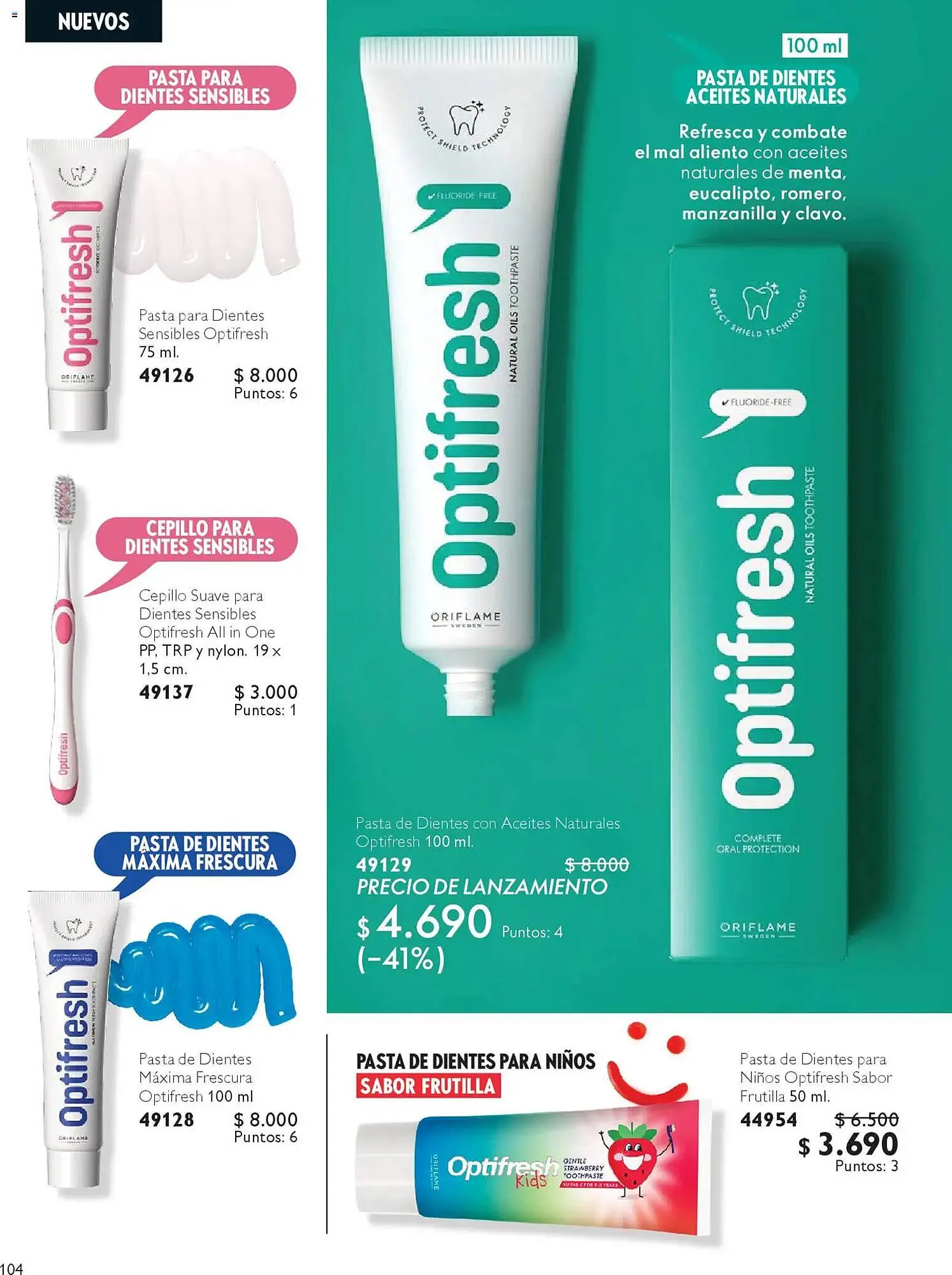 Catálogo de Catálogo Oriflame 18 de abril al 9 de mayo 2026 - Página 104