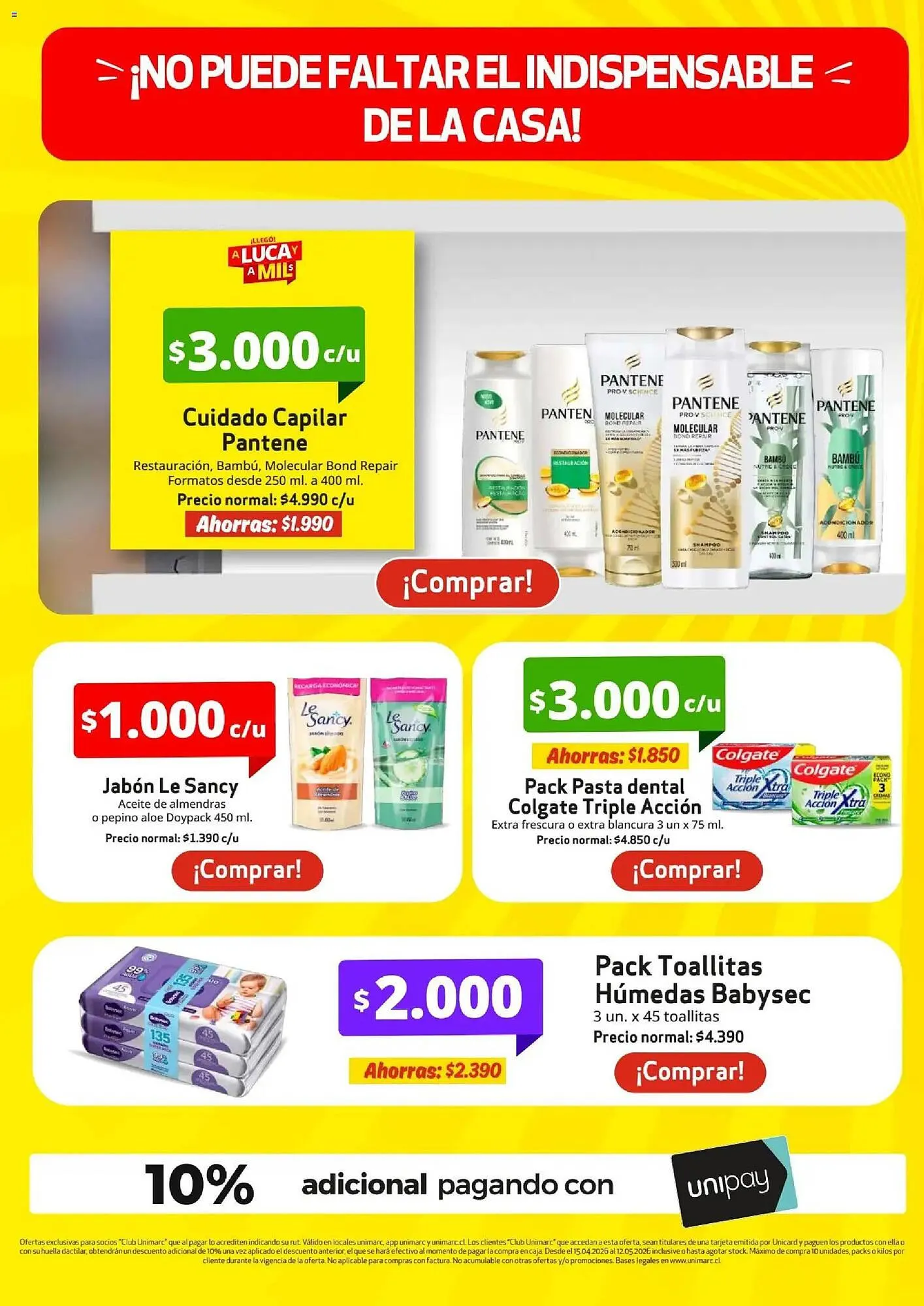 Catálogo de Catálogo Unimarc 15 de abril al 13 de mayo 2026 - Página 16