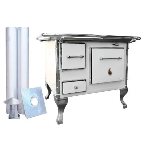 COCINA A LEÑA ARAUCANIA 92x62 CM + KIT CAÑONES