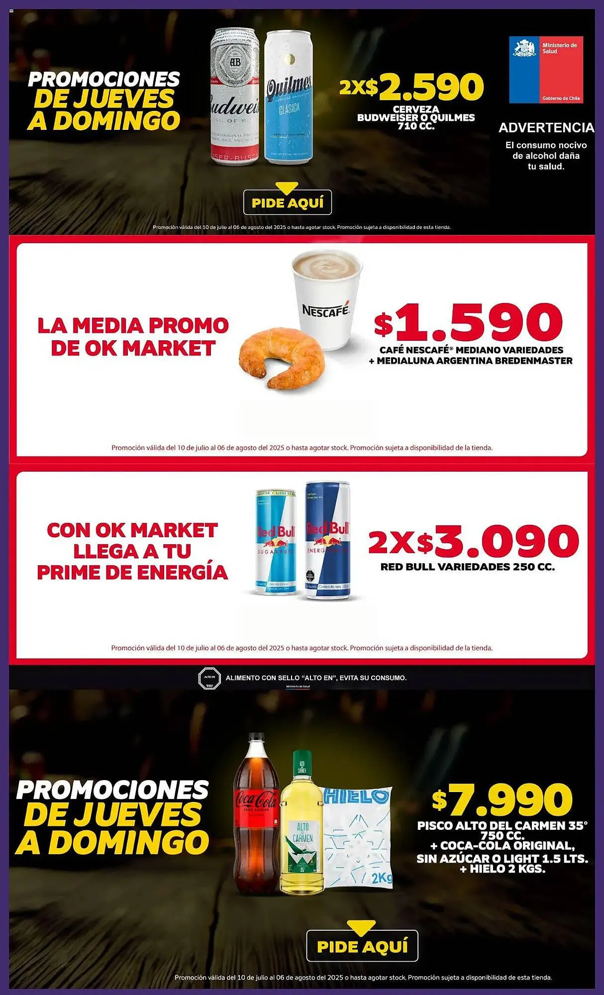 Catálogo de Catálogo OK Market 10 de julio al 6 de agosto 2025 - Página 1