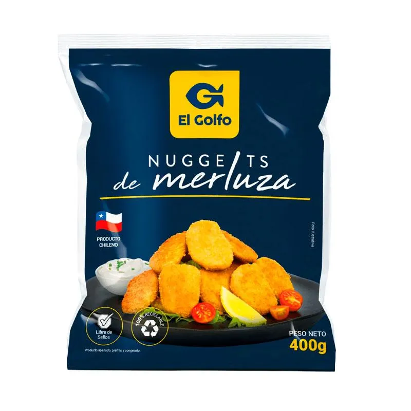 Nuggets Merluza El Golfo 400 Gr 24 Un