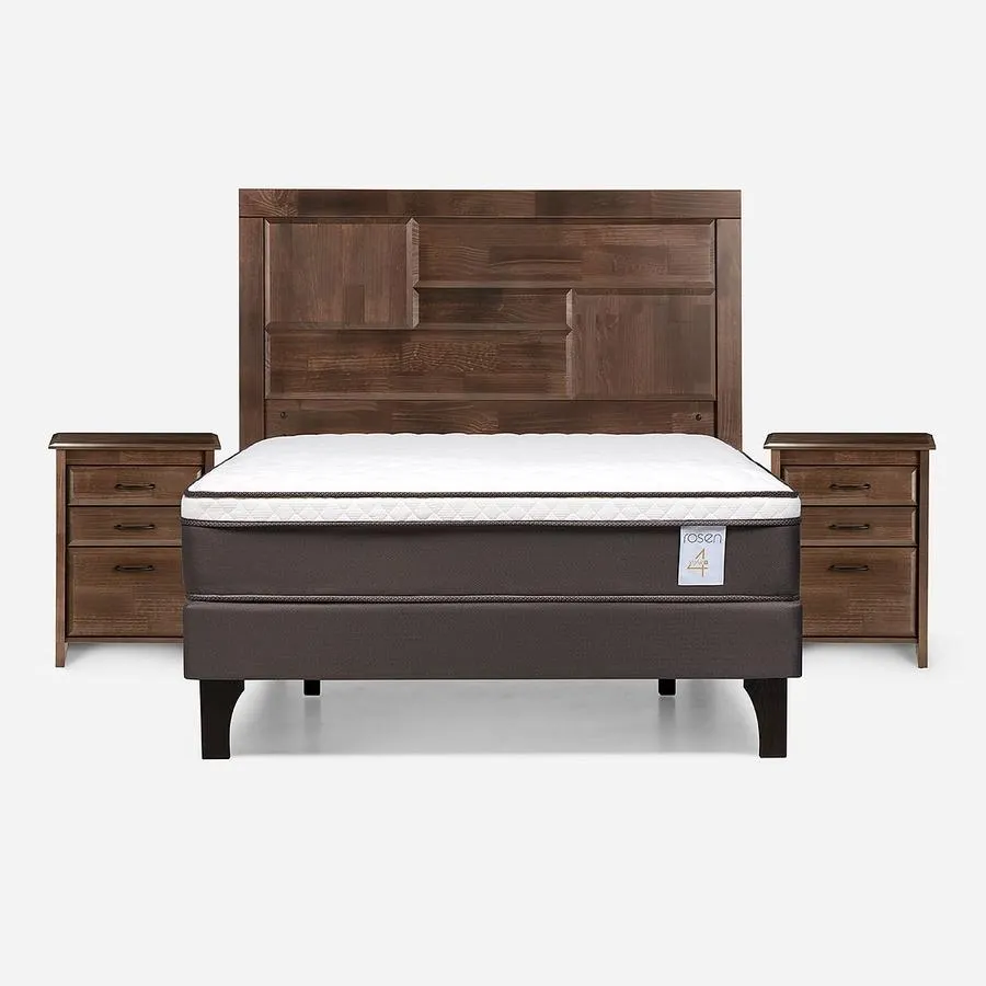 Cama New Style 4 Plus Full + Muebles Dolce