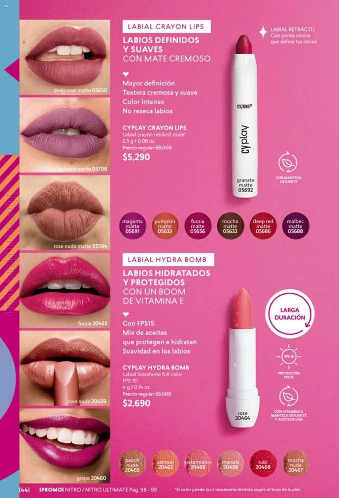 Catálogo de Catálogo Cyzone 15 de agosto al 31 de agosto 2023 - Página 44