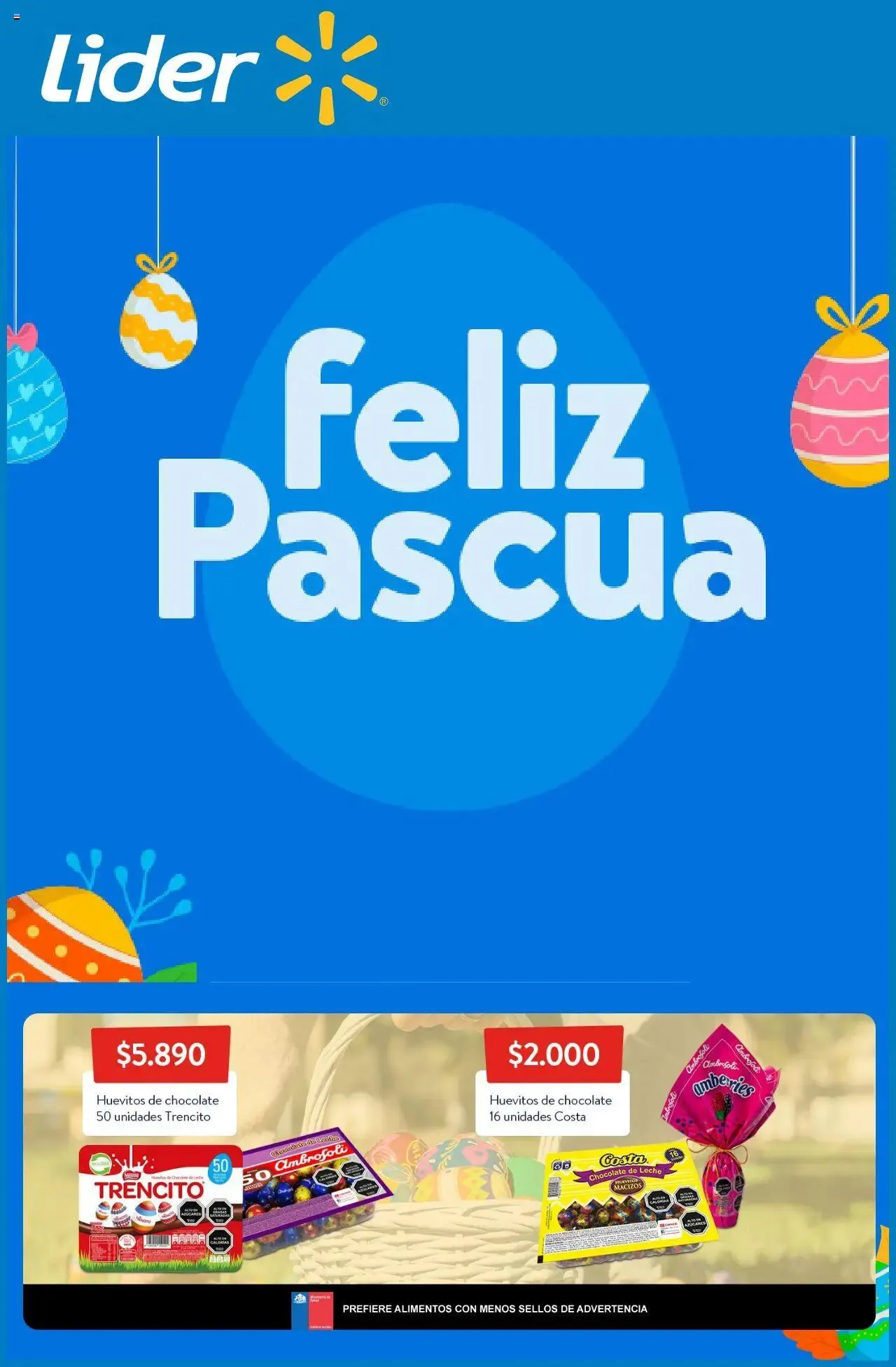 Catálogo de Lider ofertas 27 de marzo al 18 de abril 2025 - Página 1