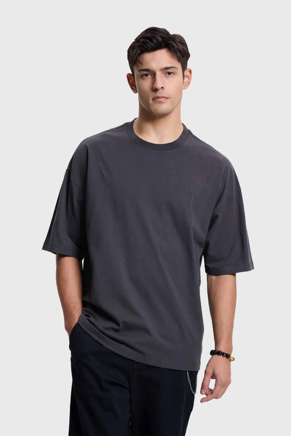 Polera Hombre Oversize Marengo