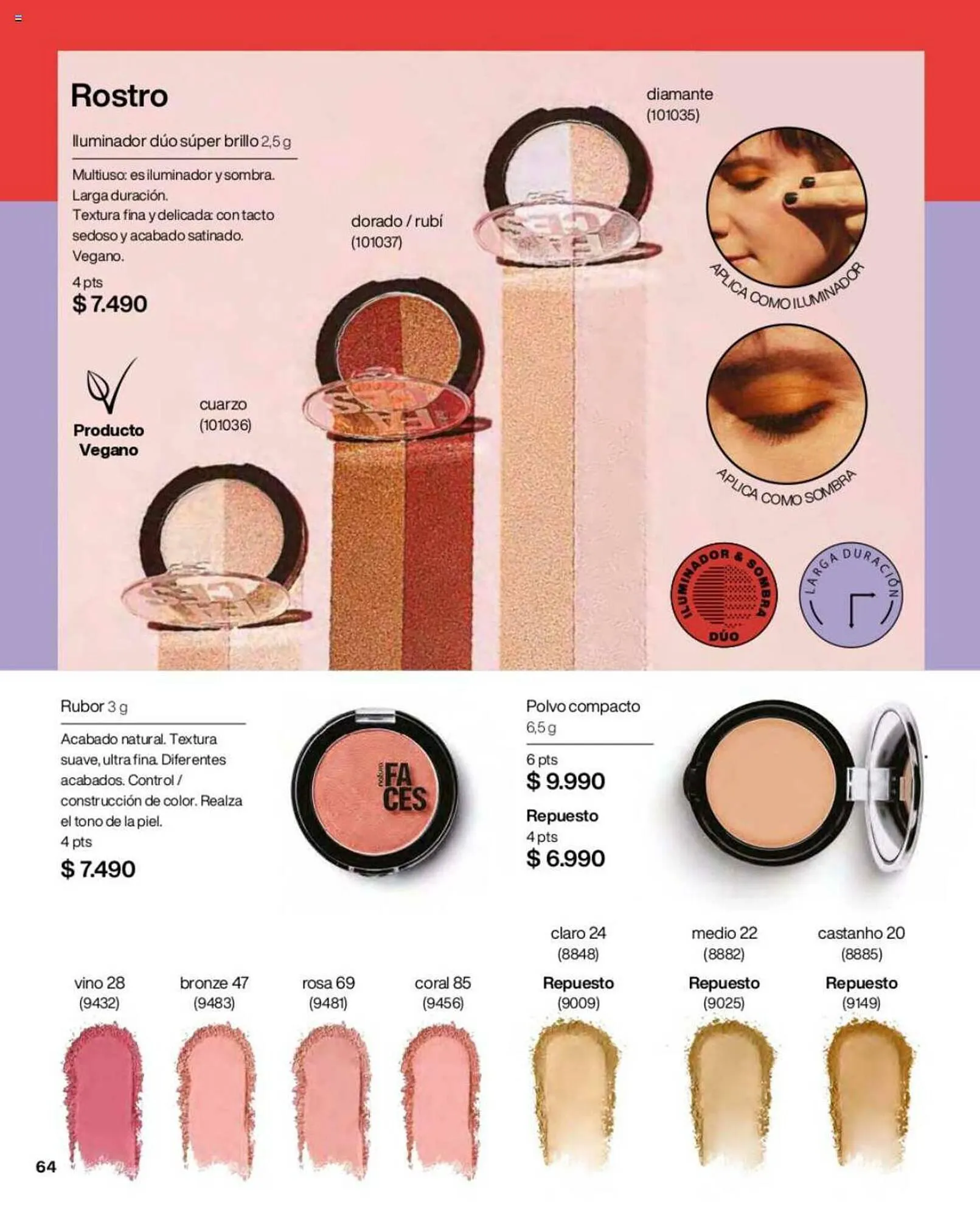 Catálogo de Catálogo Natura 1 de julio al 31 de octubre 2023 - Página 64