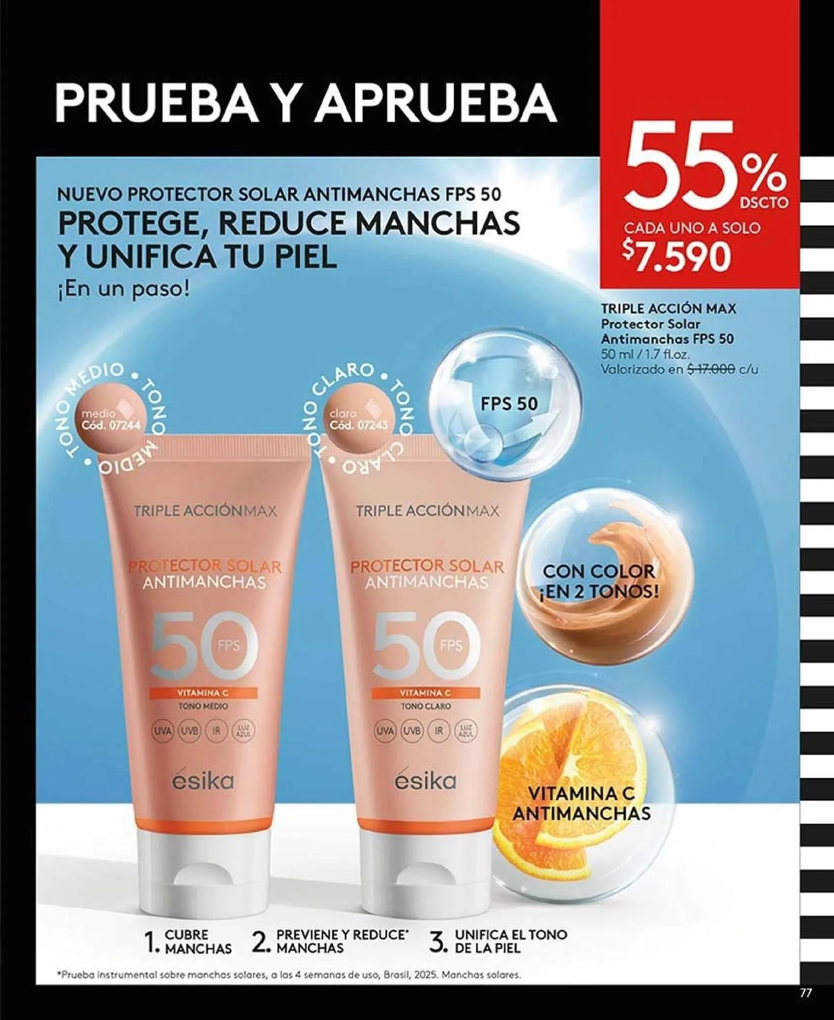 Catálogo de Catálogo Ésika 25 de septiembre al 30 de noviembre 2025 - Página 77