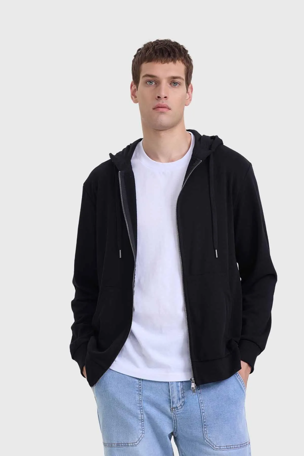 Polerón Hombre Básico Rider Negro