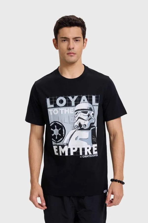 Polera hombre star wars negro ii