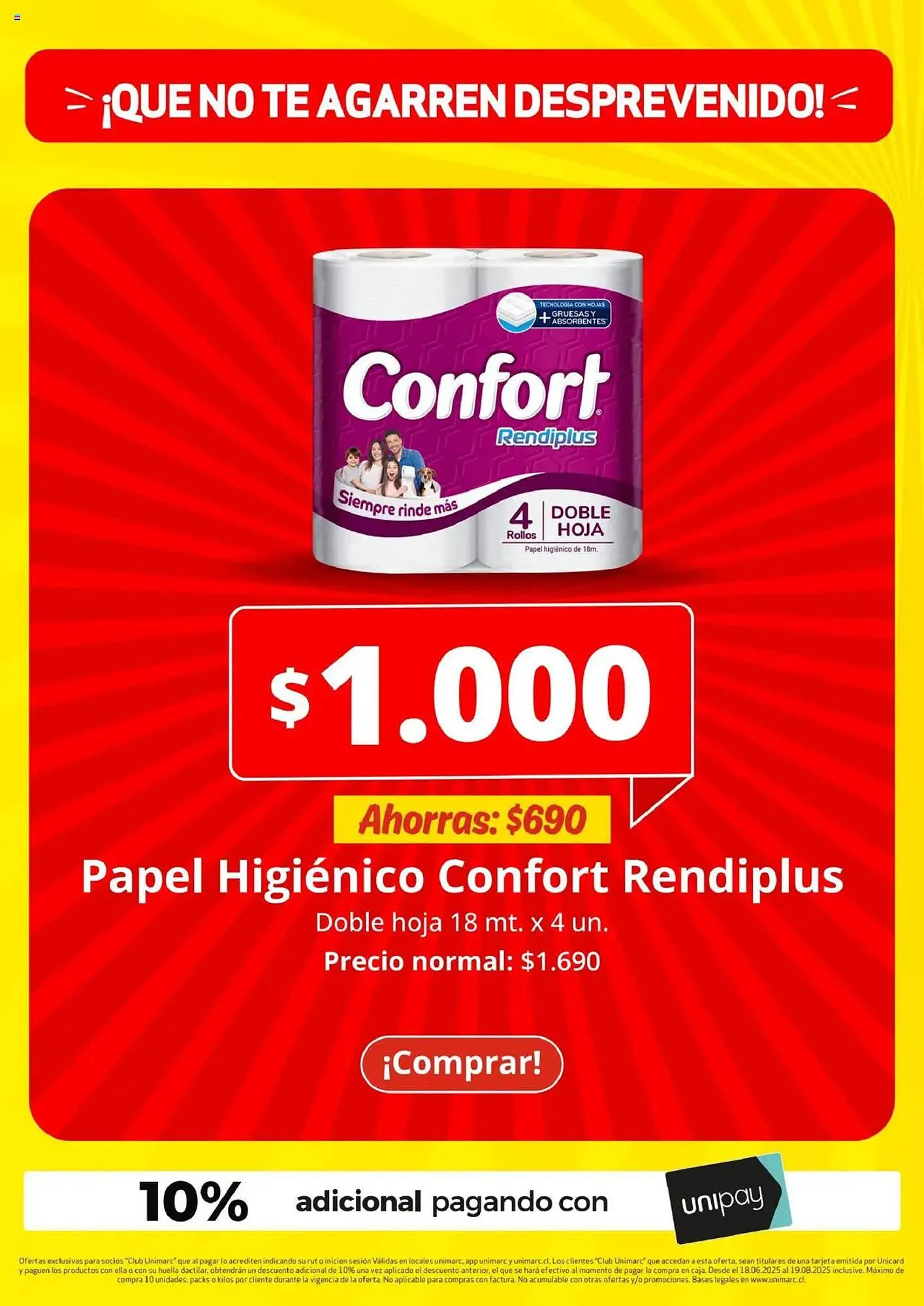 Catálogo de Catálogo Unimarc 18 de junio al 19 de agosto 2025 - Página 28