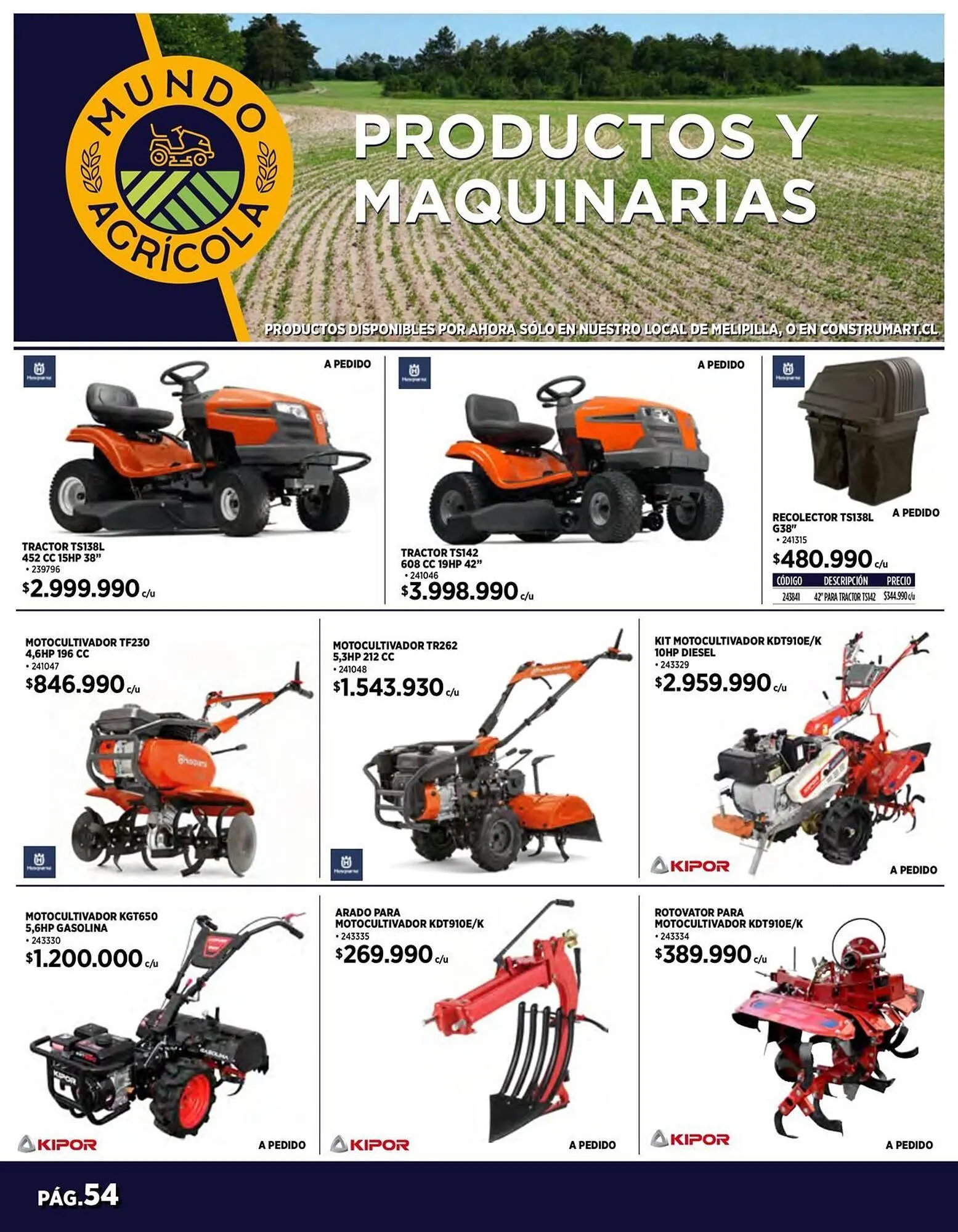 Catálogo de Catálogo Construmart 3 de abril al 28 de abril 2024 - Página 54