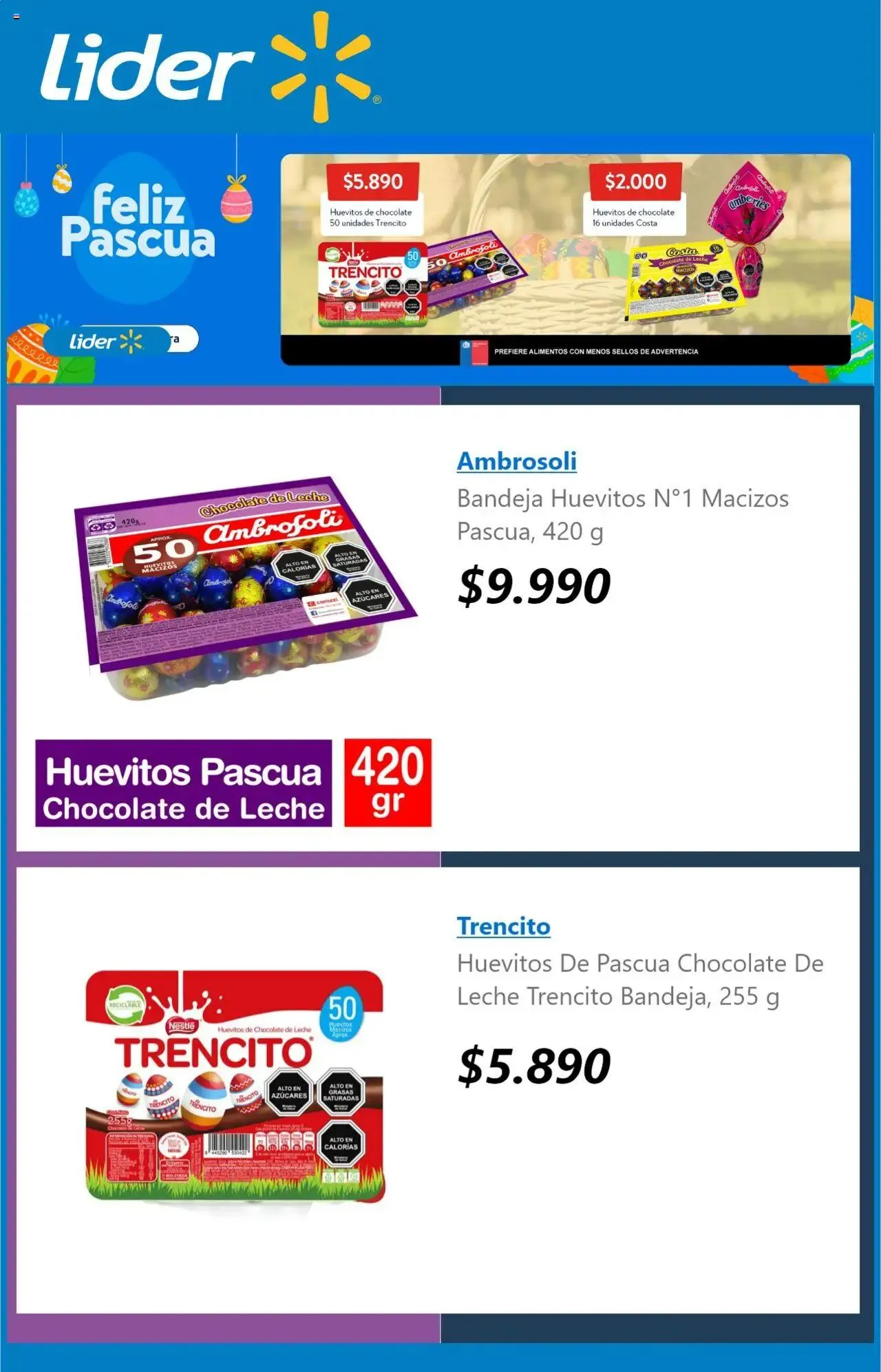 Catálogo de Lider ofertas 27 de marzo al 18 de abril 2025 - Página 2