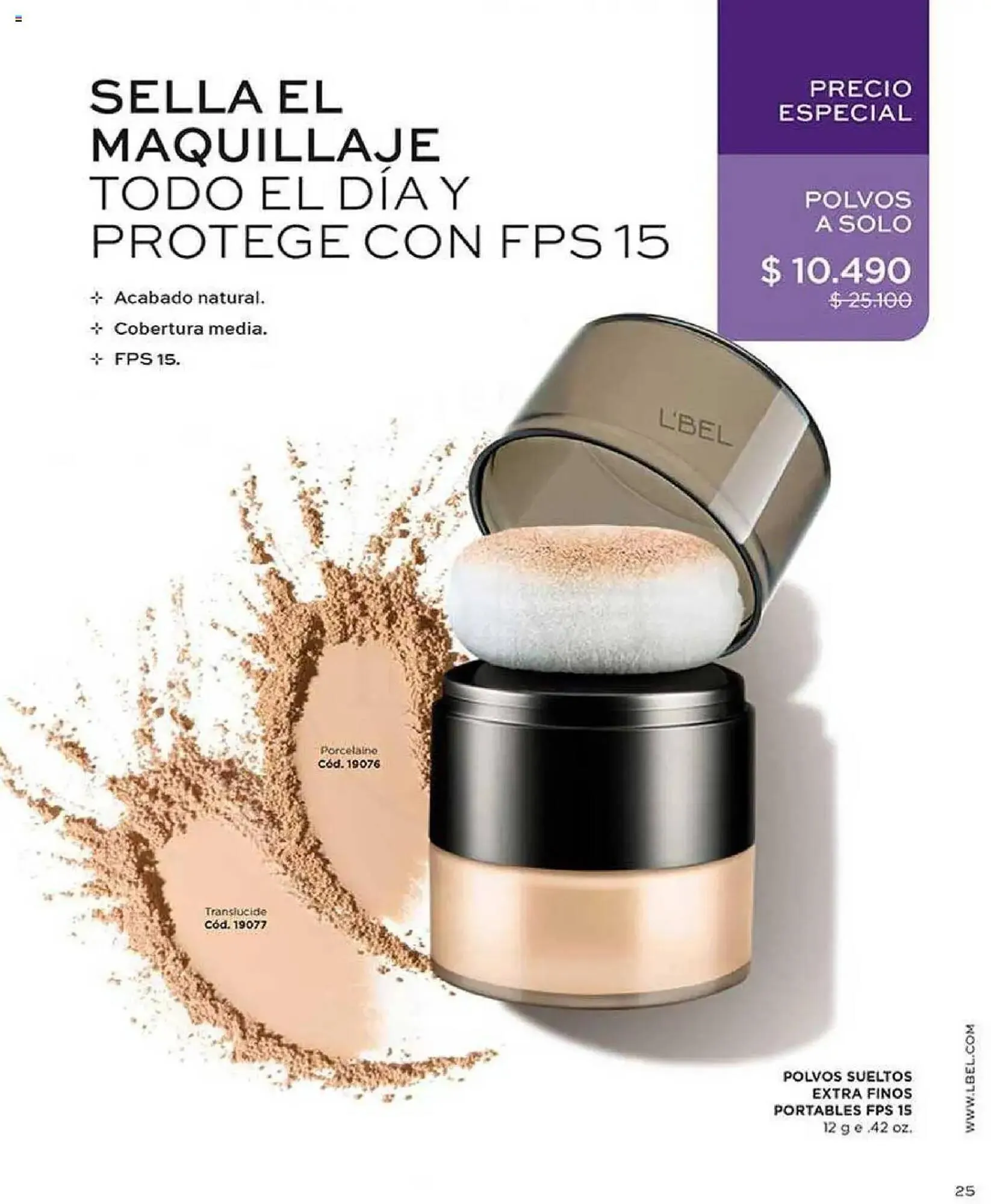 Catálogo de Catálogo L'Bel 1 de mayo al 15 de mayo 2025 - Página 25