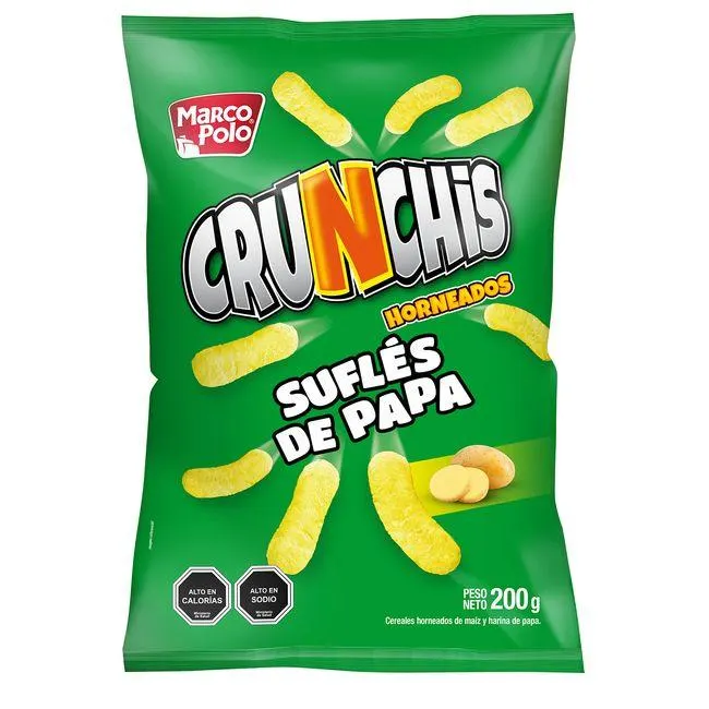 Crunchis Suflés Papa Marco Polo 200 g