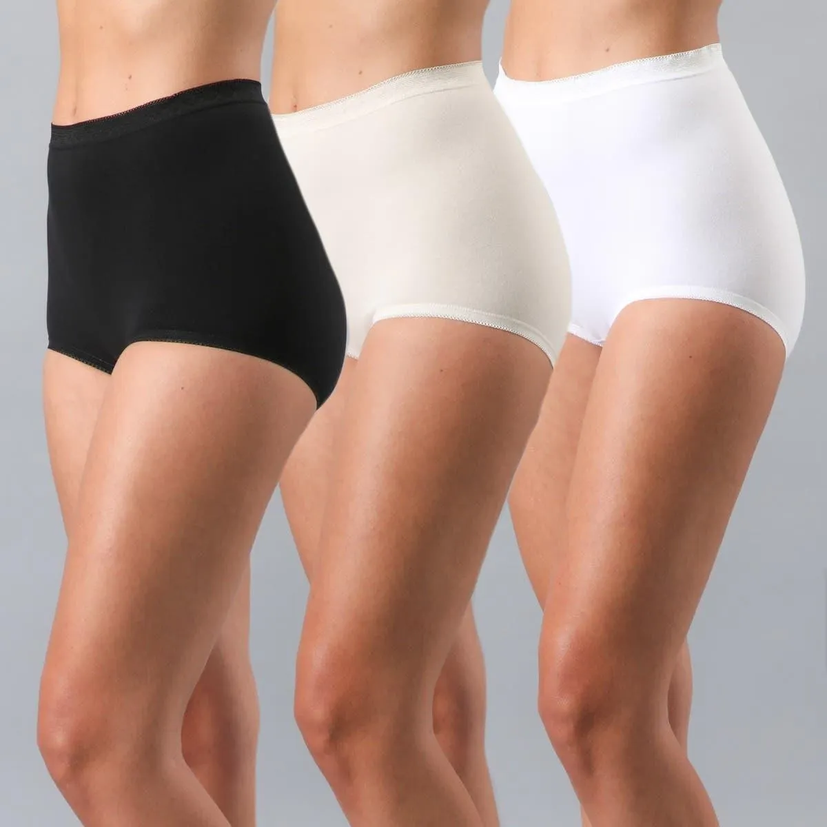 Pack 3X Calzón Maxi Algodón