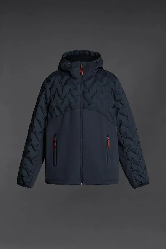 CAZADORA COMBINADO ACOLCHADO