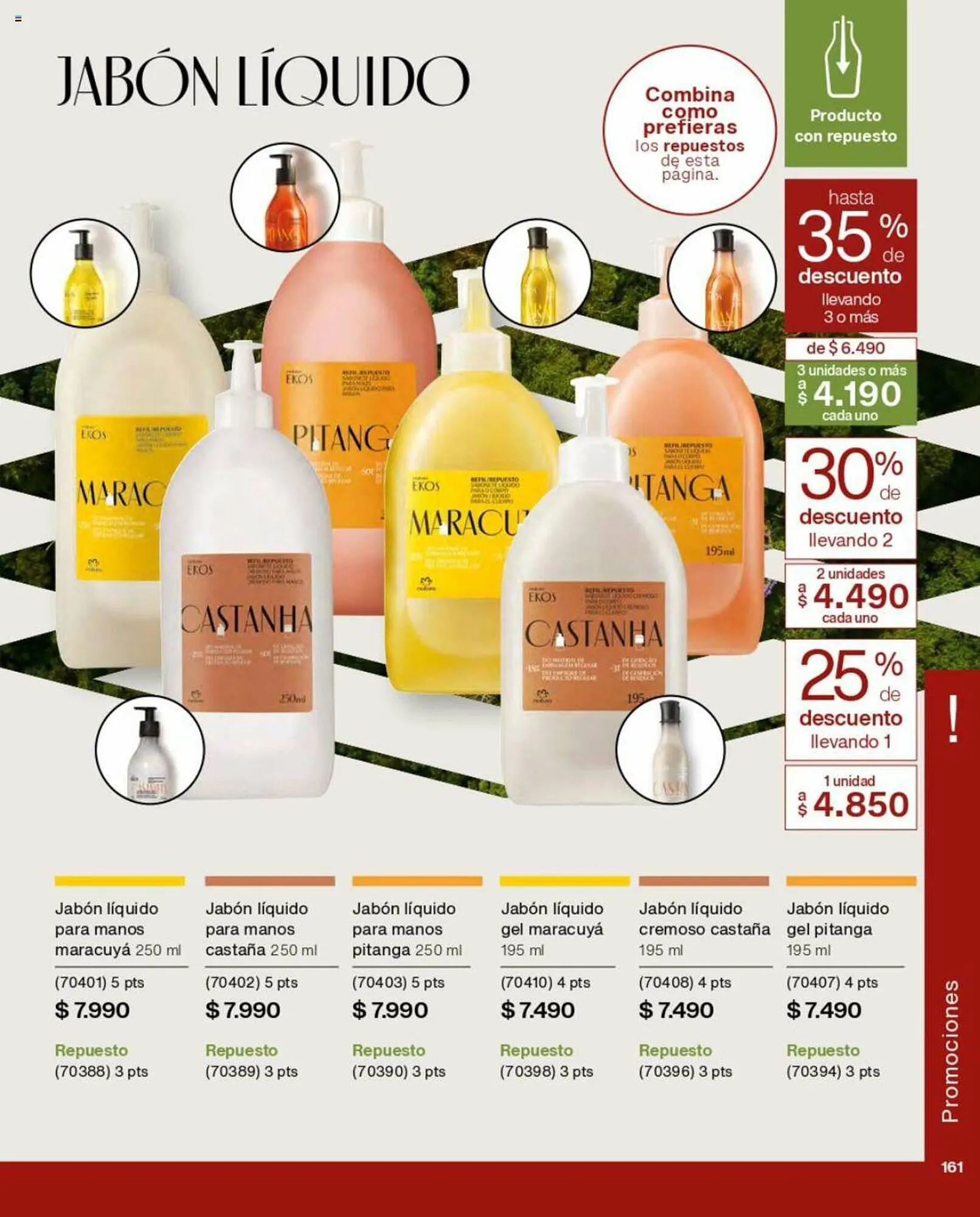 Catálogo de Catálogo Natura 1 de septiembre al 30 de septiembre 2023 - Página 161